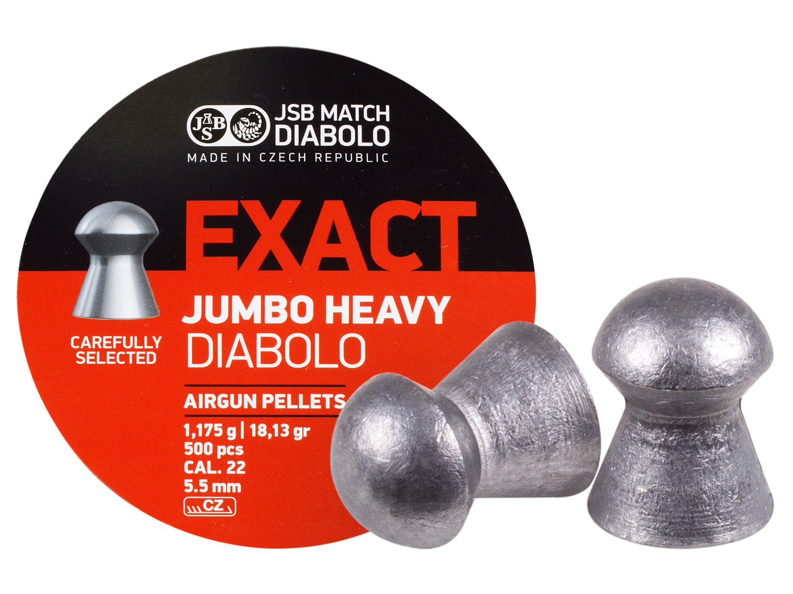 JSB Match Diabolo Exact Jumbo Heavy.22铅弹图1