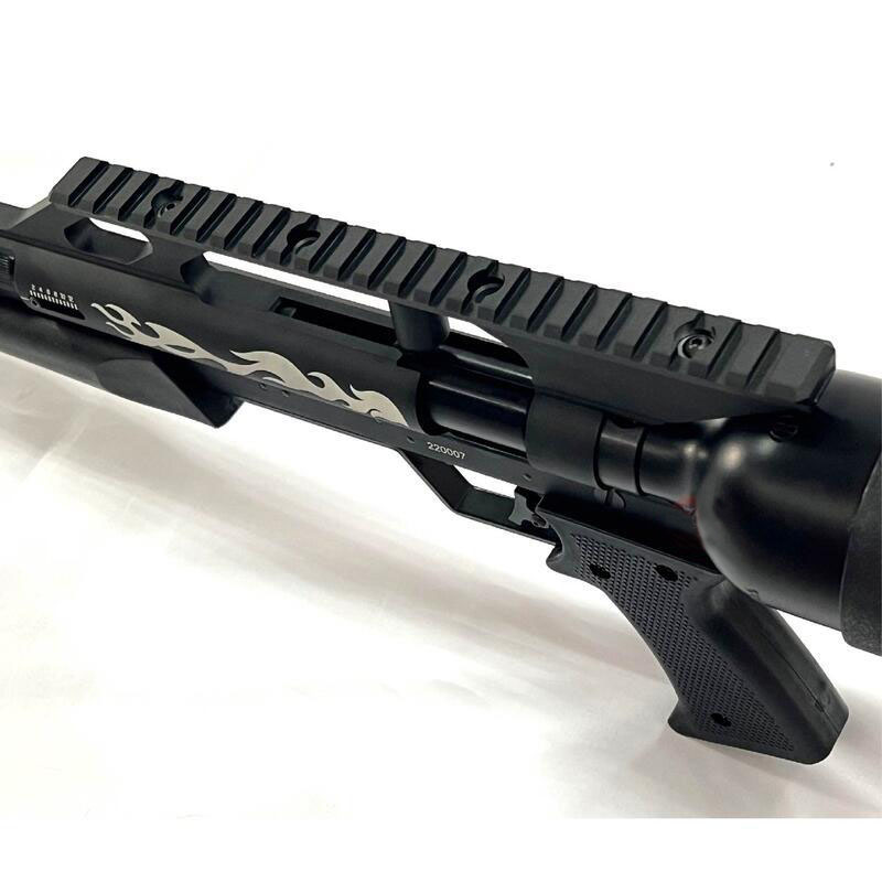 长版美秃气动枪 卡特943 5.5mm/6.35mm/7.62mm PCP高压气枪图5