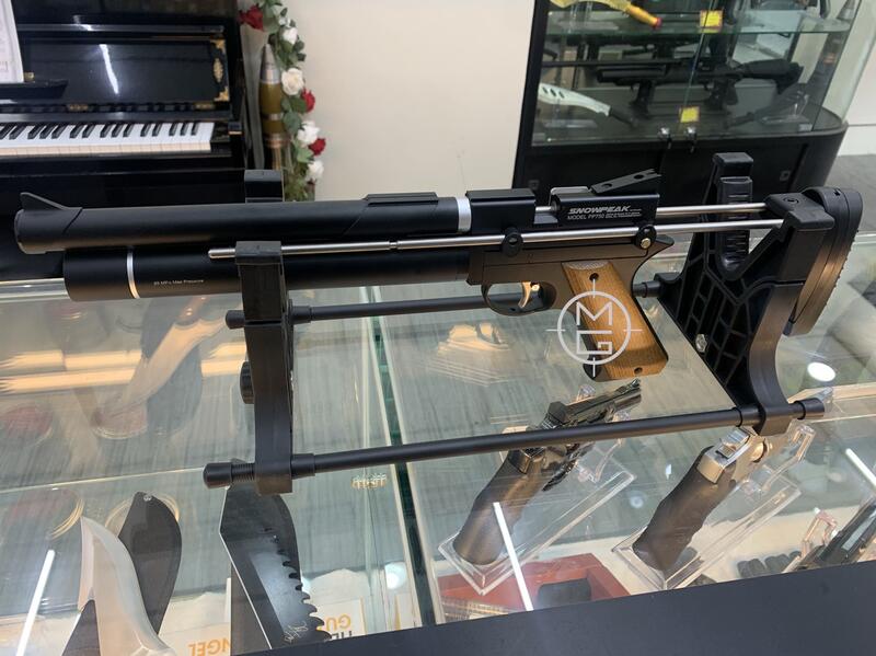 PP750 .22/5.5mm PCP弹轮式高压气手枪图5