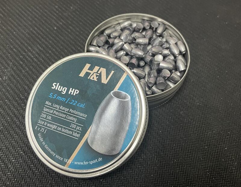 H&N 5.5MM气枪弹 Slug HP 21 gr/.22 cal. 实心铅弹 高压PCP喇叭弹图1