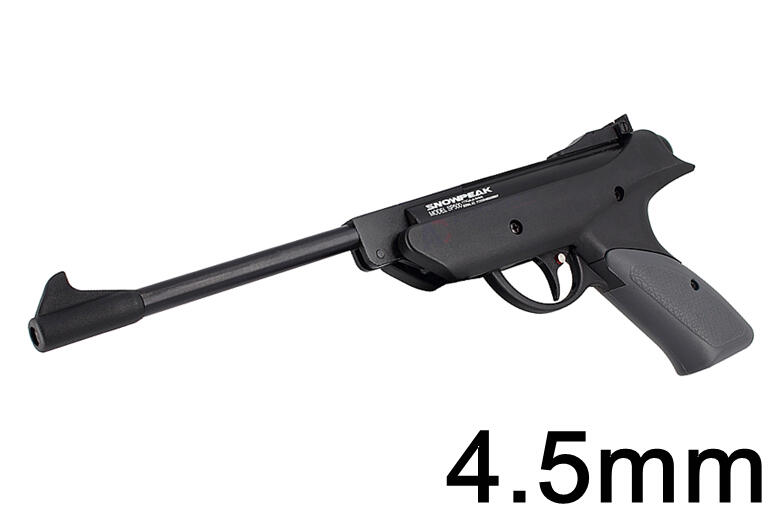 SNOWPEAK SP500 4.5mm气手枪  .177铅弹中折式气枪 喇叭弹下折式气手枪