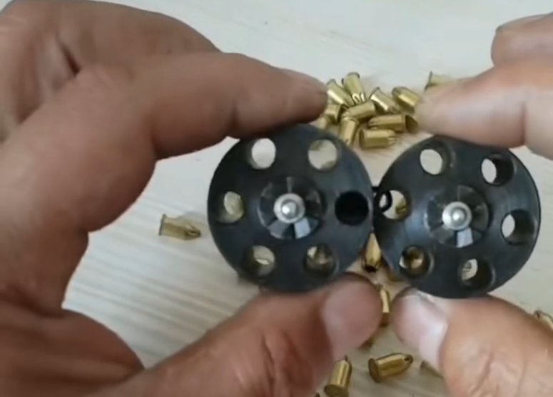 军品商城-6连发左轮发令枪 左轮视频