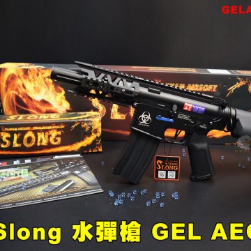 SLONG神龙水弹枪 AEG全金属电动枪-GE黑/GELAR-RH-EB/水弹发射器