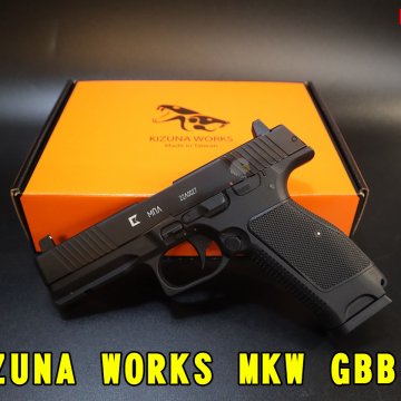 KIZUNA WORKS MKW GBB瓦斯枪 无雷刻瓦斯手枪 俄罗斯后座力瓦斯枪 KW-P0027