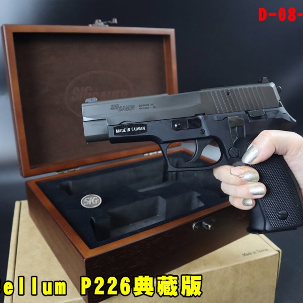 ParaBellum P226典藏版瓦斯枪 珍藏版GBB气动瓦斯手枪 D-08-09H1FA1