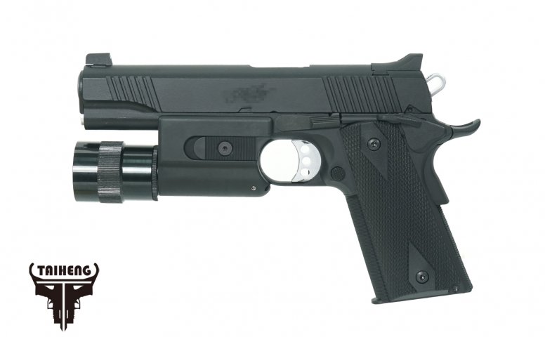 谜版Kimber 1911 LAPD SWA瓦斯枪 TCustom TLEII GBB VFC系统瓦斯枪