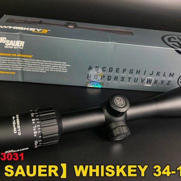 SIG SAUER真品狙击镜 WHISKEY3 4-12X40狙击镜 BSOR43031