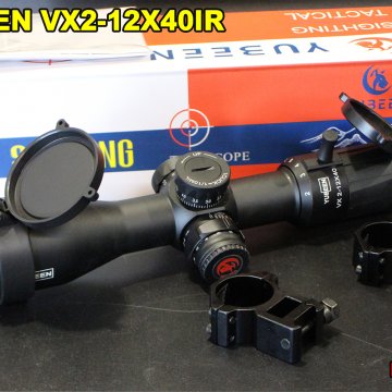 YUBEEN VX2-12X40IR狙击镜 步枪侧调焦防震倍镜 B01047B