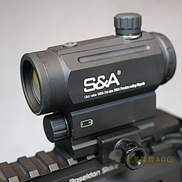 S&A T1高脚高耐震内红点 快调自锁金属内红点 生存游戏红外线 SNA01AEA