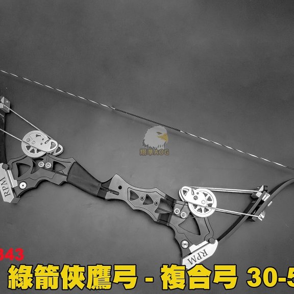 兴军绿箭侠鹰弓复合弓 反曲复合弓 专业版金属本体弓箭 0343