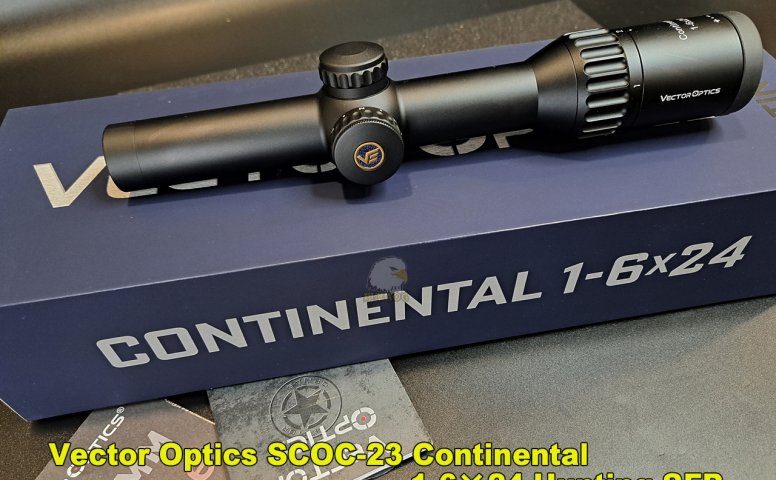 Vector Optics狙击镜 SCOC-23 Continental 1-6×24 Hunting SFP狙击镜