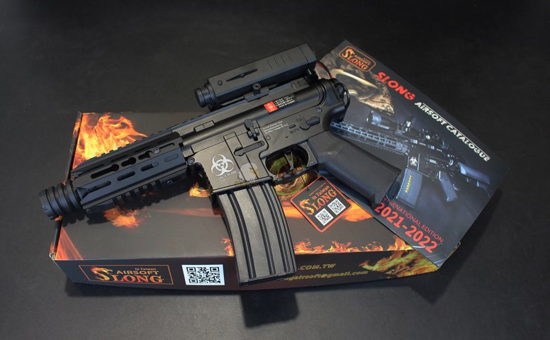 【神龙】M4-AR CQB MINI电动枪-金属电动枪 SL-SN-6QU