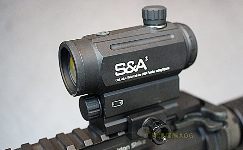 S&A T1高脚高耐震内红点 快调自锁金属内红点 生存游戏红外线 SNA01AEA