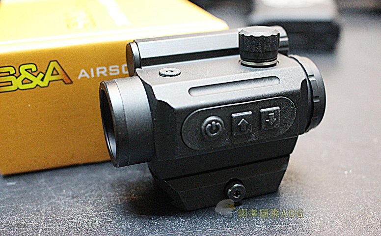 S&A T1低脚高耐震内红点 金属自锁内红点 生存游戏宽轨红外线 NA01AEC