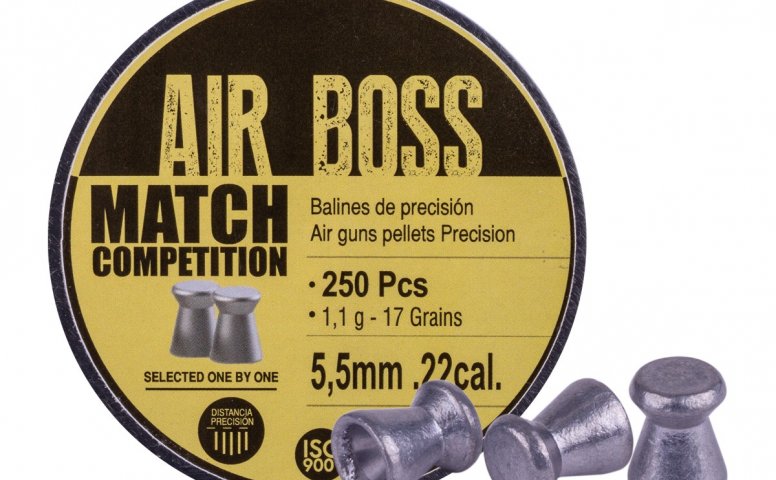 Apolo Air Boss Match竞赛型铅弹 .22口径弹丸 17克250支