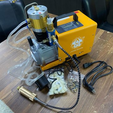 220V水冷高压打气机 PCP打气机 大气瓶高压打气机-可以分次打6.8L