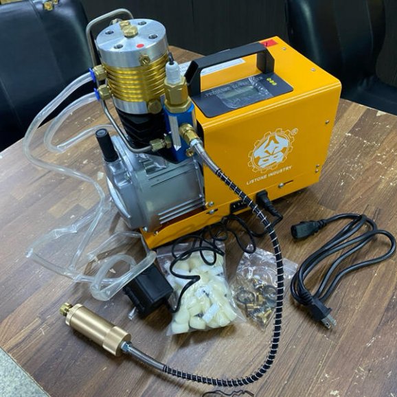220V水冷高压打气机 PCP打气机 大气瓶高压打气机-可以分次打6.8L