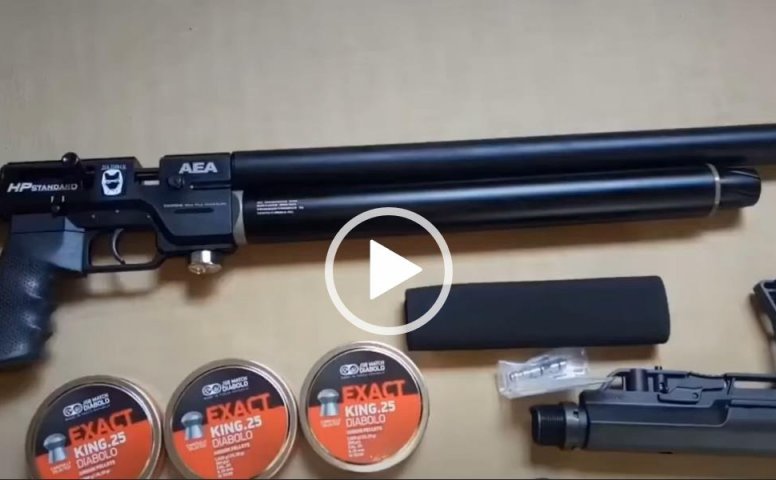 军品商城-AEA 5.5高压气枪 卡宾半自动pcp 国内秃鹰 板球 国内气枪展示视频