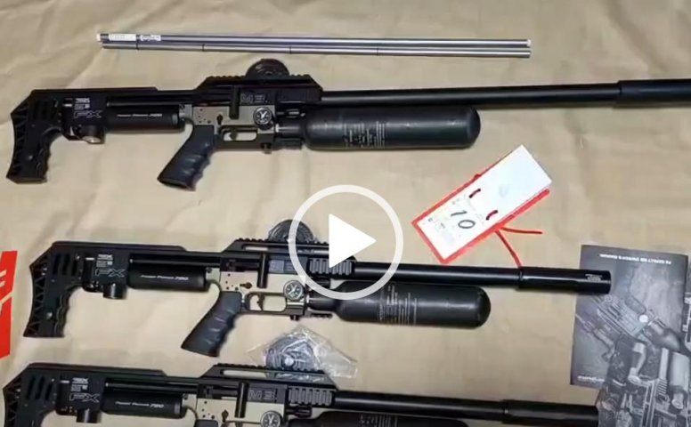 军品商城-FX M3冲撞PCP高压气枪 7.62-9mm 国内气枪 秃鹰气枪 国内pcp展示视频