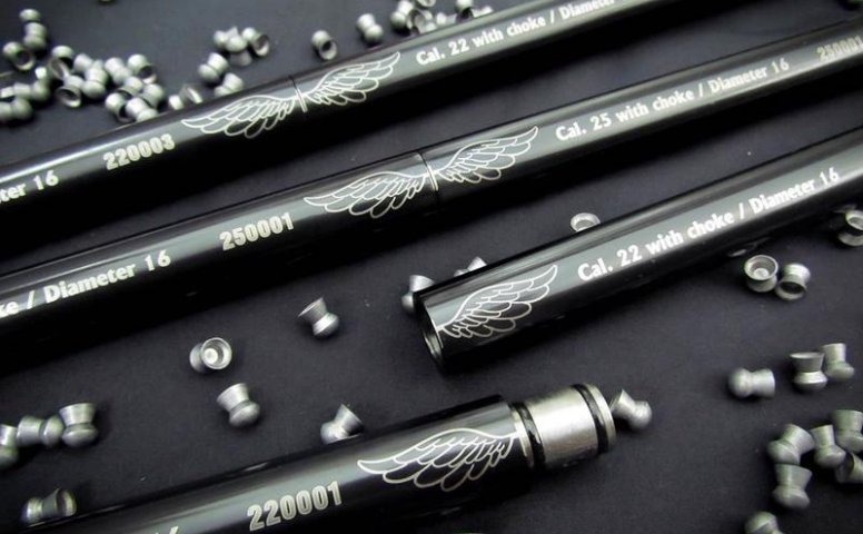 两截式-天使.22/.25玩具枪管24寸 口径5.5/6.35 PCP气动枪管