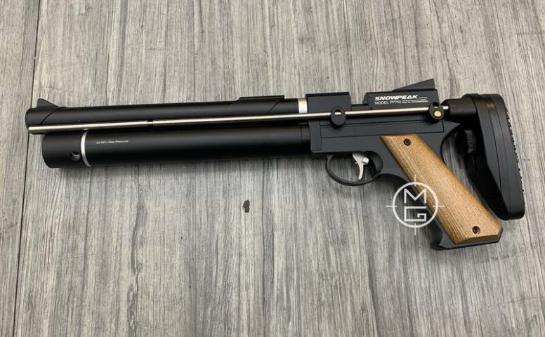 PP750 .22/5.5mm 弹轮式高压PCP气手枪