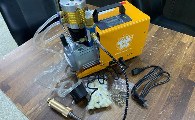 220V水冷高压打气机 PCP打气机 大气瓶高压打气机-可以分次打6.8L