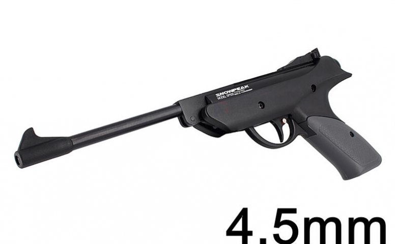 SNOWPEAK SP500 4.5mm气手枪  .177铅弹中折式气枪 喇叭弹下折式气手枪