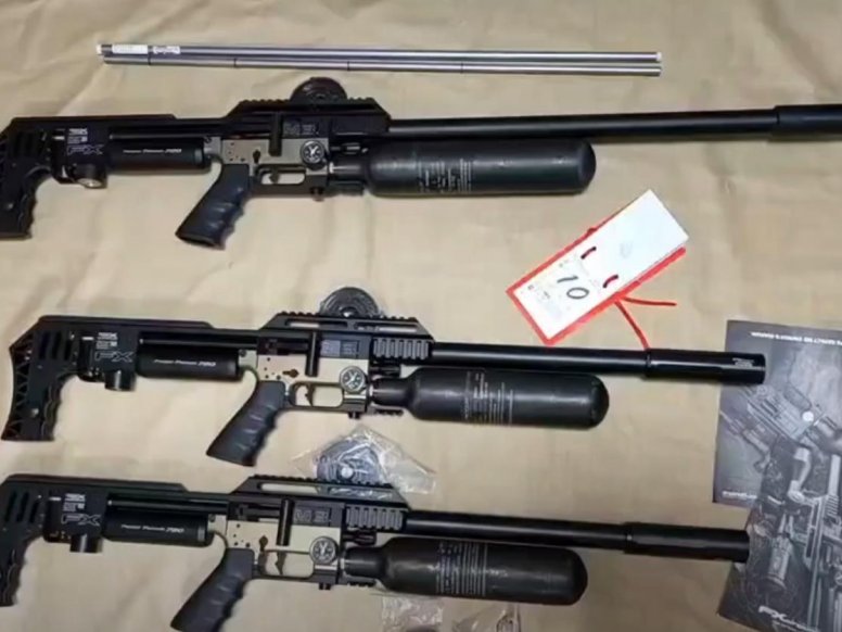 军品商城-FX M3冲撞PCP高压气枪 7.62-9mm 国内气枪 秃鹰气枪 国内pcp展示视频