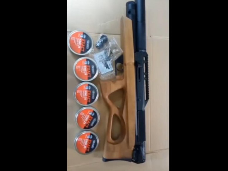 军品商城-EDgun R5m高压气枪 国内气枪 秃鹰 板球 国内pcp展示视频
