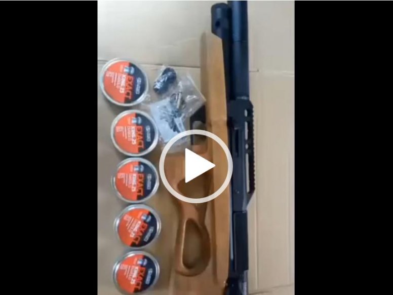 军品商城-EDgun R5m高压气枪 国内气枪 秃鹰 板球 国内pcp展示视频