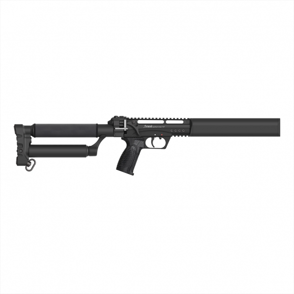 全黑EDgun Leshiy2 Long乐事二代PCP气枪 长管350mm