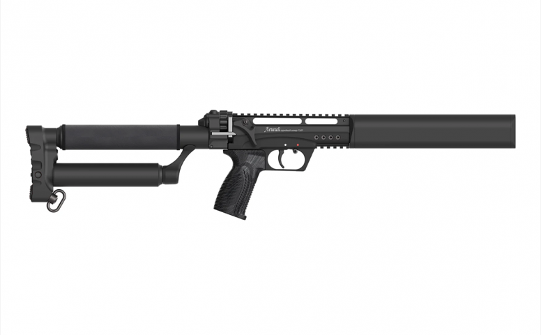 全黑EDgun Leshiy2 Long乐事二代PCP气枪 长管350mm