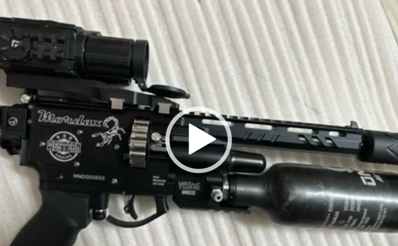 军品商城-西部蝎子气瓶版毒液635口径PCP气枪国内现货供应